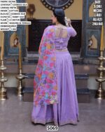 Elegant Occasion Wear Cosmos Silk Lehenga Choli