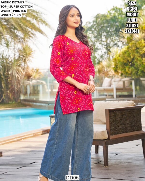 Premium Super Cotton Printed Top For Women
