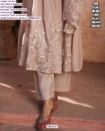 Mul Chanderi Applique Embroidery Suit Set With Dupatta