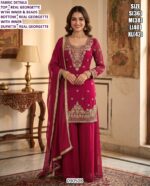 Premium Real Georgette Suit Set With Beads Work