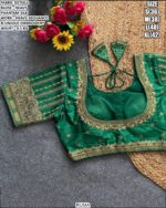 Elegant Party Wear Blouse With Unique Embroidery Work