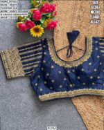 Elegant Party Wear Blouse With Unique Embroidery Work