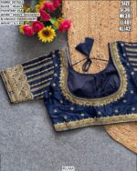 Elegant Party Wear Blouse With Unique Embroidery Work