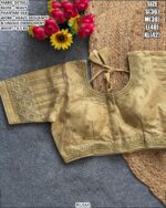 Elegant Party Wear Blouse With Unique Embroidery Work
