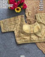 Elegant Party Wear Blouse With Unique Embroidery Work