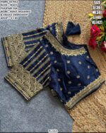 Elegant Party Wear Blouse With Unique Embroidery Work