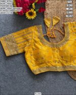 Elegant Party Wear Blouse With Unique Embroidery Work