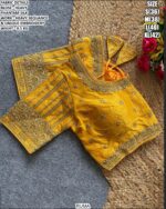 Elegant Party Wear Blouse With Unique Embroidery Work