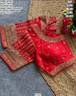 Elegant Party Wear Blouse With Unique Embroidery Work