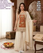 Beautiful Palazzo Suit Collection With Embroidery And Dupatta