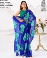 Trendy Floral Print Saree Collection For Women
