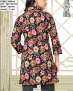 Stylish Poly Reyon Floral Top For Ladies