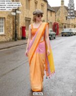 Designer Viscose Liva Mul Saree For Women
