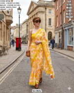 Designer Viscose Liva Mul Saree For Women