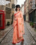 Designer Viscose Liva Mul Saree For Women