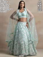 Festive Wear Soft Net Lehenga Choli For Women