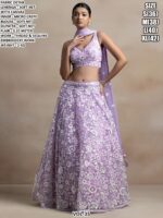 Festive Wear Soft Net Lehenga Choli For Women