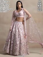 Festive Wear Soft Net Lehenga Choli For Women