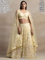 Festive Wear Soft Net Lehenga Choli For Women