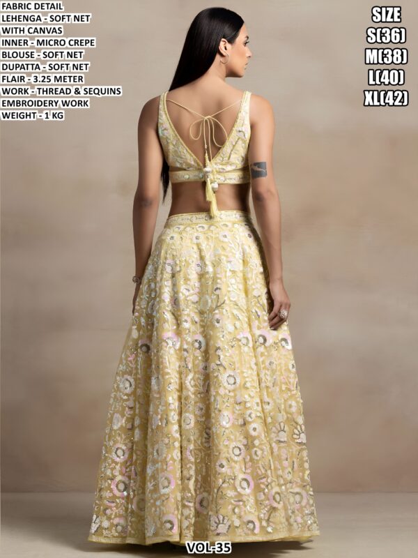 Festive Wear Soft Net Lehenga Choli For Women