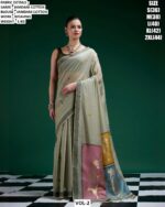 Graceful Jamdani Cotton Saree With Designer Appeal