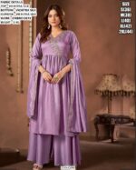 Stylish Vichitra Silk Ethnic Wear Set For Women