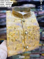 Men’s Jacquard Printed Modi Jacket