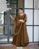 Stylish Fendi Lehenga Choli For Festive And Occasion Wear