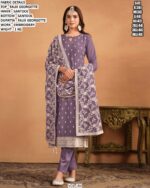 Designer Embroidery Work Suit For Women