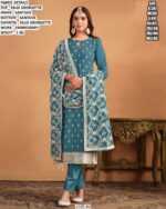 Designer Embroidery Work Suit For Women