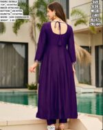 Vichitra Top Bottom Dupatta Set With Zari Embroidery Work