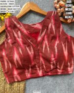 Traditional Ikkat Handloom Blouse Design