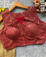 Traditional Ikkat Handloom Blouse Design