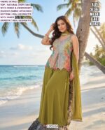 Premium Palazzo Suit Collection With Georgette Silk And Embroidery Work