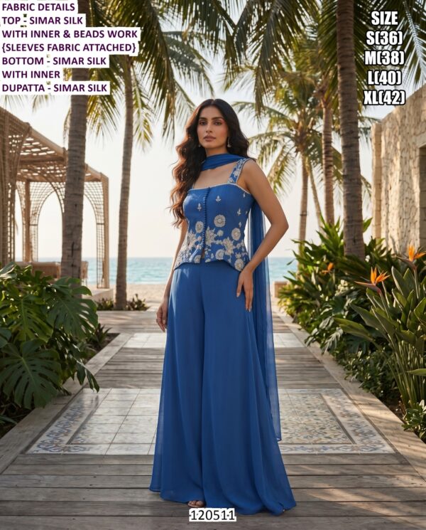 Party Wear Palazzo Suit Collection For Women