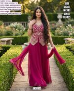 Premium Suit Set With Dupatta And Rich Work