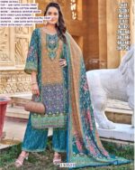 Trendy Jam Satin Digital Print Kurti Set