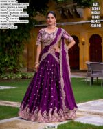 Heavy Sequins And Thread Work Lehenga Choli