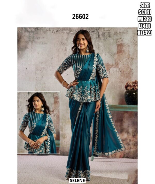 Trendy Traditional Saree For Festive Collection