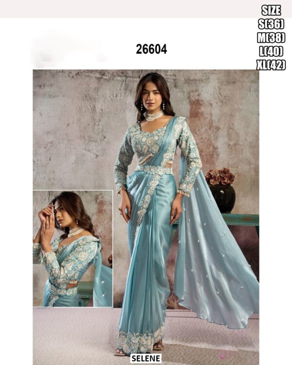Trendy Traditional Saree For Festive Collection