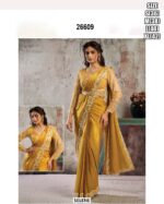 Trendy Traditional Saree For Festive Collection