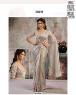 Trendy Traditional Saree For Festive Collection