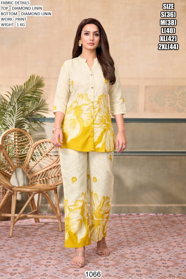 Trendy Printed Co Ord Set For Daily Wear