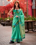 Banarasi Silk Saree With Elegant Weaving Work