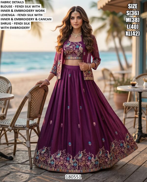 Beautiful Embroidery Work Ethnic Wear For Women