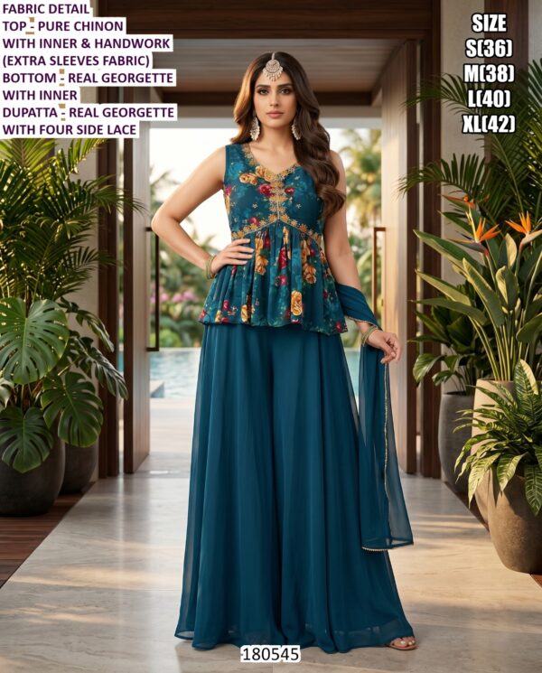 Stylish Ready To Wear Saree And Ethnic Suit Set