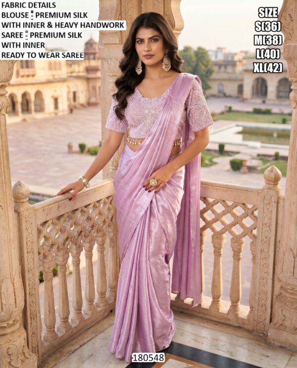 Stylish Ready To Wear Saree And Ethnic Suit Set
