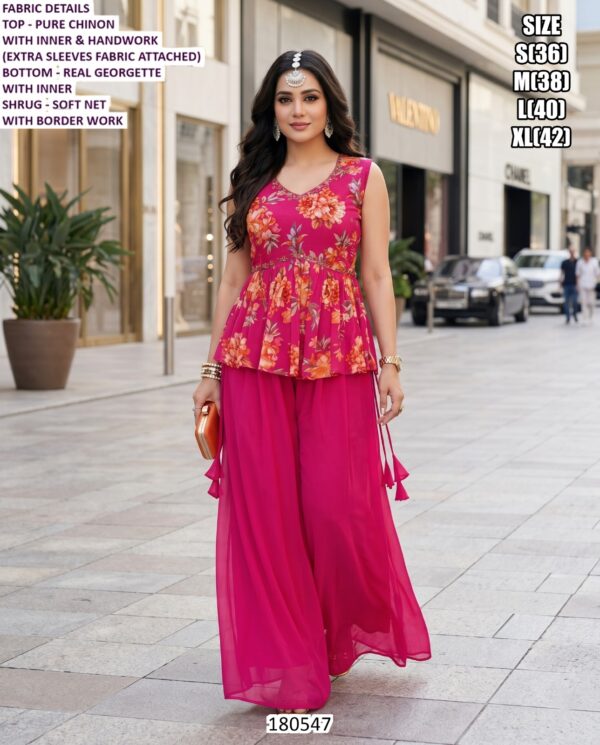 Stylish Ready To Wear Saree And Ethnic Suit Set