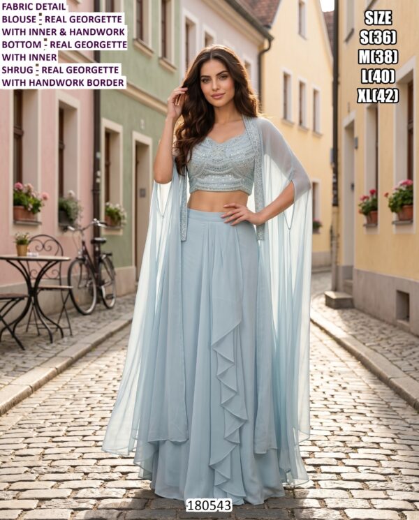 Premium Designer Palazzo Suit And Jacket Set Collection