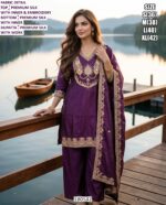 Premium Designer Palazzo Suit And Jacket Set Collection